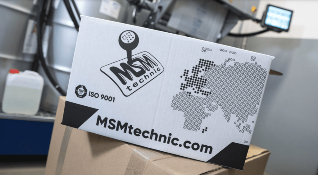 caja de producto msm